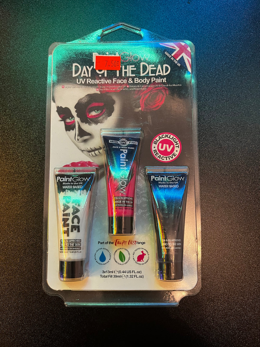 Maquillage glow in the dark