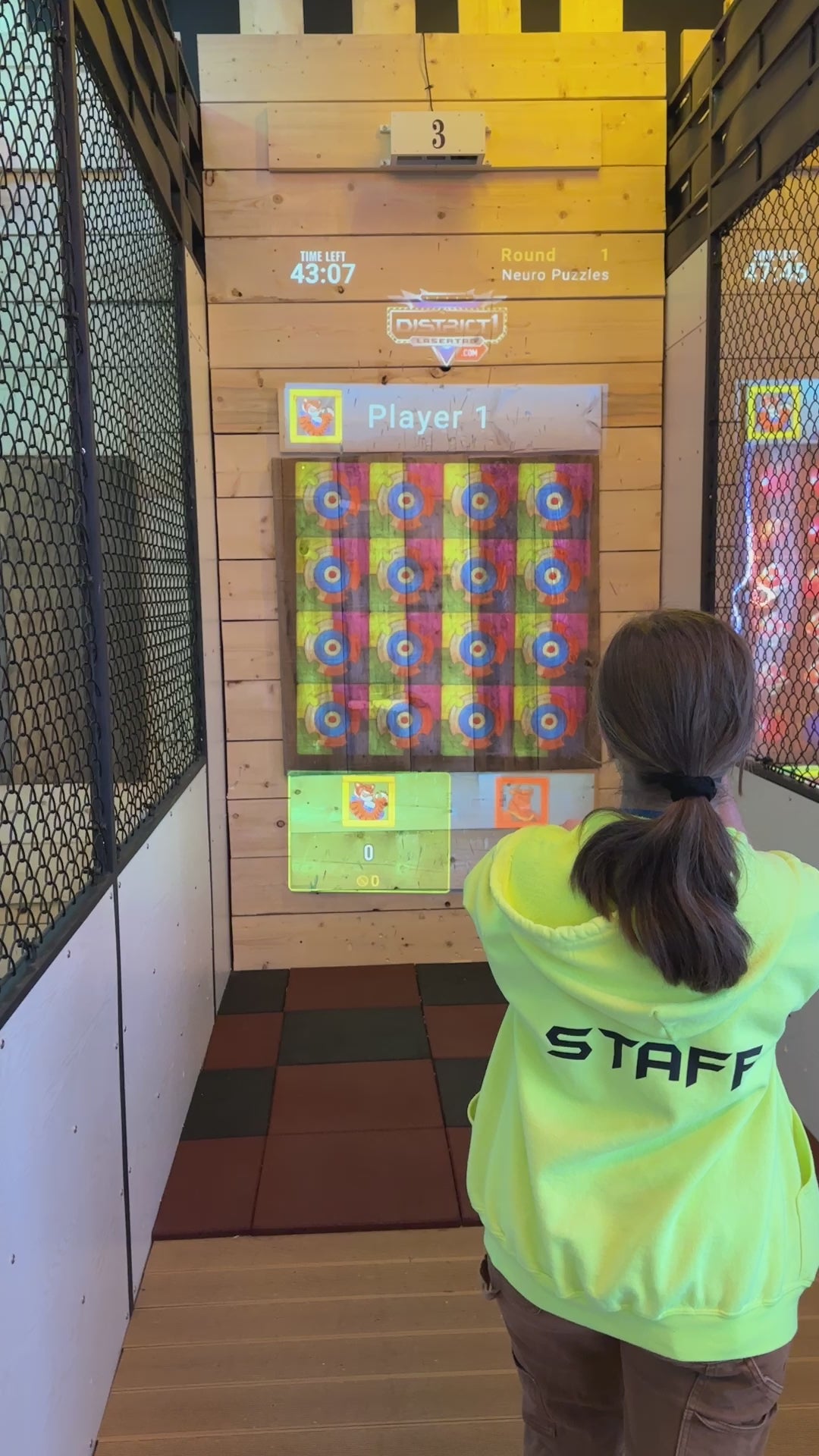 Lancer de fléchettes (Darts)