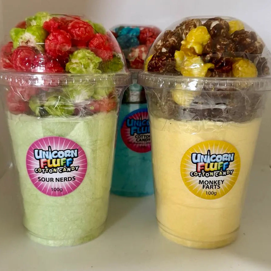 Popcorn & barbe à papa Unicorn Fluff