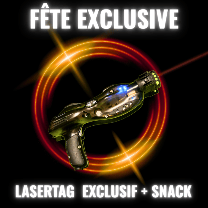 Fête Lasertag EXCLUSIVE