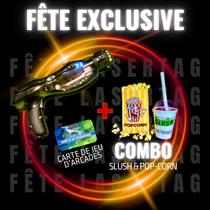 Fête Lasertag EXCLUSIVE