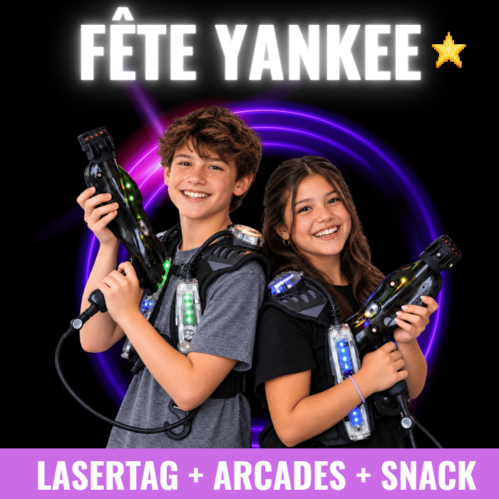 Fête Lasertag YANKEE