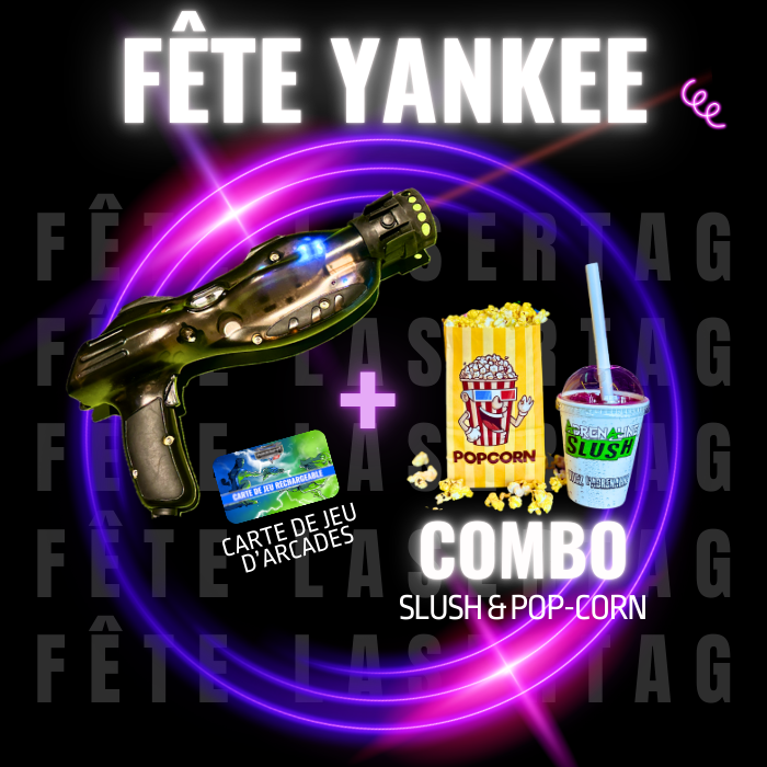 Fête Lasertag YANKEE