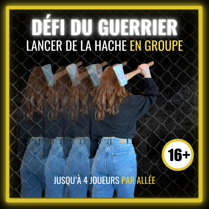 Lancer de la hache - en groupe