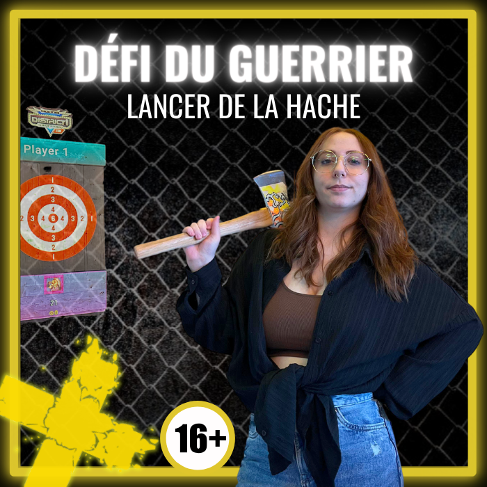 Lancer de la hache - en solo