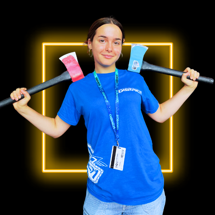 Lancer de la hache - en solo