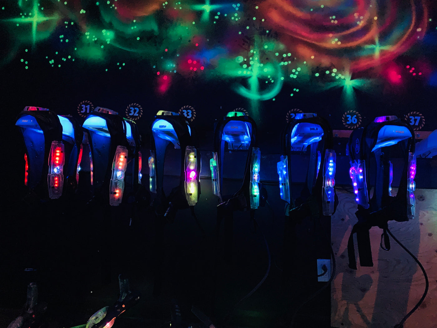 Lasertag  à la partie