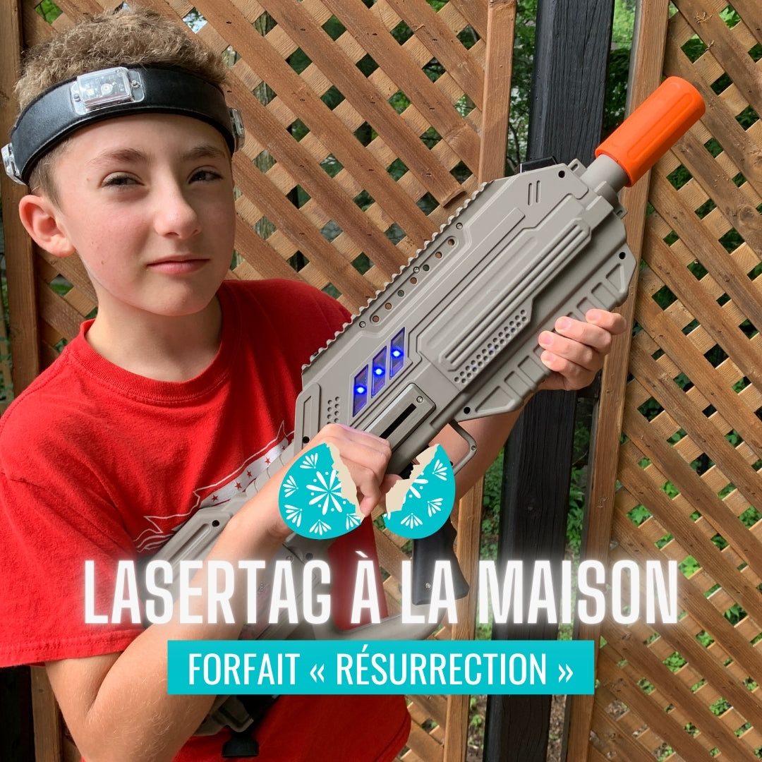 Lasertag mobile - Forfait "Résurrection" 🐣