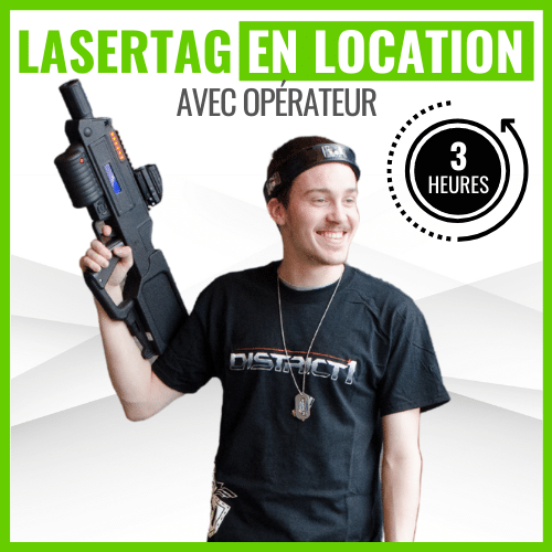 Lasertag mobile avec opérateur (BRX)